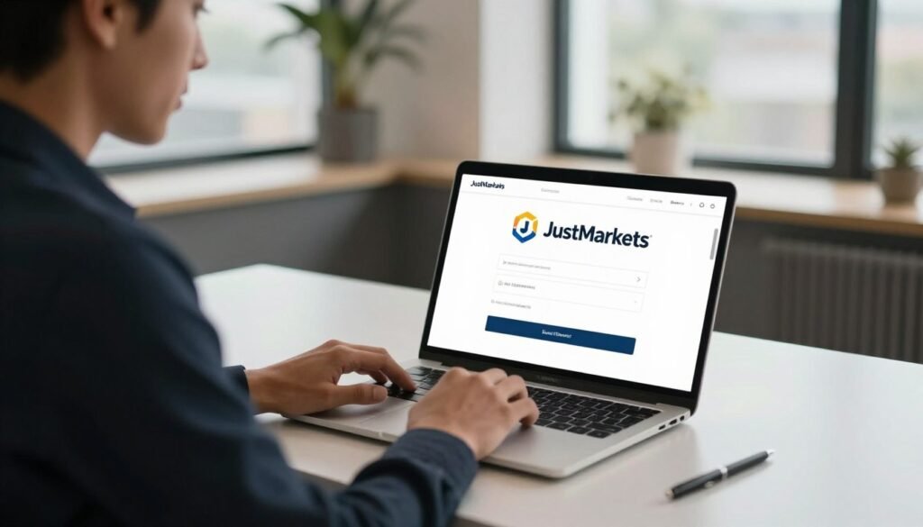 justmarkets sign up