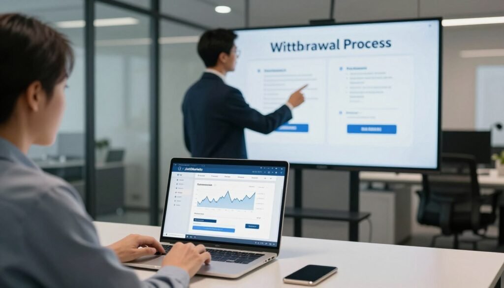 JustMarkets withdrawal process