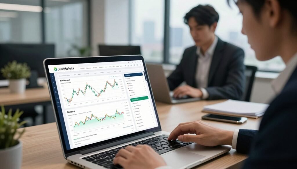 justmarkets demo account